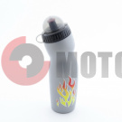 Фляга 0,75л.серебр.с пламенем с защитн.крышк.DAY LUEN Фляга 0,75л.серебр.с пламенем с защитн.крышк.DAY LUEN