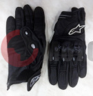 Перчатки Alpinestars Octane S-Moto черн, р.L мото кож. Перчатки Alpinestars Octane S-Moto черн, р.L мото кож.