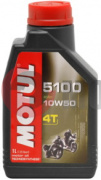 Моторное масло MOTUL 5100 4T 10W-50 полусинтетическое 1 л Моторное масло MOTUL 5100 4T 10W-50 полусинтетическое 1 л