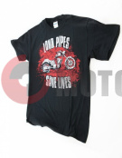 Футболка LOUD PIPES SAVE LIVES черн.винтаж.L-4XL Футболка LOUD PIPES SAVE LIVES черн.винтаж.L-4XL