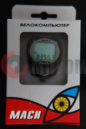 ВелоКомпьютер MACH-2 чер.8ф. ВелоКомпьютер MACH-2 чер.8ф.