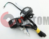 Переключатели левый/правый 50cc с 1-им рычагом.Raser Lupus/WMMantis/QT-9. Переключатели левый/правый 50cc с 1-им рычагом.Raser Lupus/WMMantis/QT-9.