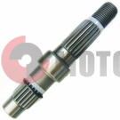 Вал редуктора вторичный 4T GY6 50 L=125мм.ведомый 139QMB Вал редуктора вторичный 4T GY6 50 L=125мм.ведомый 139QMB