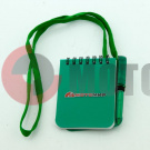 Блокнот+ручка с логот.МотоМир со шнурк.на шею Блокнот+ручка с логот.МотоМир со шнурк.на шею