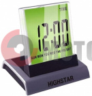 Часы настольн.с подсветкой квадр. Часы настольн.с подсветкой квадр.