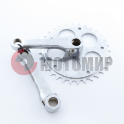 Шатун Вело хром.16 квадр. Шатун Вело хром.16 квадр.