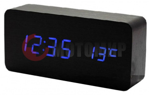 Часы настольн.с подсветкой под дерево Часы настольн.с подсветкой под дерево