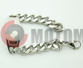 Браслет байк.стальн.(SMT0176) звенья переплет.между собой Браслет байк.стальн.(SMT0176) звенья переплет.между собой