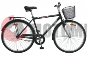 Велосипед Wind CTB man 28"6-spd, черный CS28-06/300M с корзиной Велосипед Wind CTB man 28"6-spd, черный CS28-06/300M с корзиной