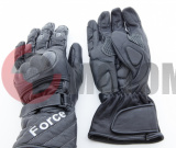 Перчатки Force Road Lighter (клетч.рис.), длин.,черн.,L кожа Перчатки Force Road Lighter (клетч.рис.), длин.,черн.,L кожа