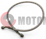 Шланг тормозной гидравлики 610мм, заднего тормоза, D=10мм, D=10мм Шланг тормозной гидравлики 610мм, заднего тормоза, D=10мм, D=10мм