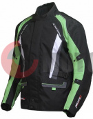 Куртка мото (текстиль) Traveller чер/зел.L MICHIRU Куртка мото (текстиль) Traveller чер/зел.L MICHIRU
