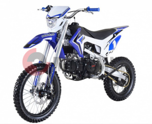 Питбайк BSE PH10-125e 17/14 RS рама белая СИНИЙ Питбайк BSE PH10-125e 17/14 RS рама белая СИНИЙ