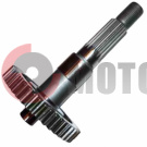 Вал редуктора ведомый 2т.1E/40QMB Вал редуктора ведомый 2т.1E/40QMB