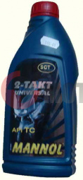 Масло MANNOL 2х такт 1 л. Масло MANNOL 2х такт 1 л.