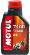 Моторное масло MOTUL 7100 4T 10W-60 синтетическое 1 л Моторное масло MOTUL 7100 4T 10W-60 синтетическое 1 л