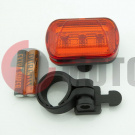 Фонарь вело задн.JK 123F 3 диода.красн. Фонарь вело задн.JK 123F 3 диода.красн.