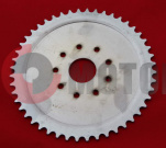 Звезда ведомая задняя 48 з.F50/F80 (9отверст,415 шаг) Звезда ведомая задняя 48 з.F50/F80 (9отверст,415 шаг)