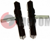 Колодка тормозн.Вело не резьб.75мм.JK-ZB75 Колодка тормозн.Вело не резьб.75мм.JK-ZB75