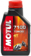Моторное масло MOTUL 7100 4T 10W-30 синтетическое 1 л Моторное масло MOTUL 7100 4T 10W-30 синтетическое 1 л