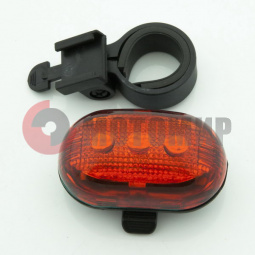 Фонарь вело задн.JY 603T 5 диод.красн.бухан. Фонарь вело задн.JY 603T 5 диод.красн.бухан.