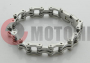 Браслет байк.стальн.в виде приводн.цепи мото.21см. Браслет байк.стальн.в виде приводн.цепи мото.21см.
