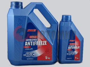 Антифриз красный 1кг.Абро Антифриз красный 1кг.Абро