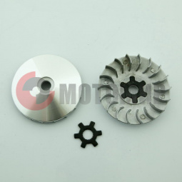 Крыльчатка вариат.YamahaJOG50 (шкиф-неподвижн.щека) Крыльчатка вариат.YamahaJOG50 (шкиф-неподвижн.щека)