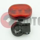 Фонарь вело задн.JY 006T 5 диод.красн.овал. Фонарь вело задн.JY 006T 5 диод.красн.овал.