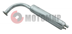 Глушитель F50/F80 Газуля хром. Глушитель F50/F80 Газуля хром.